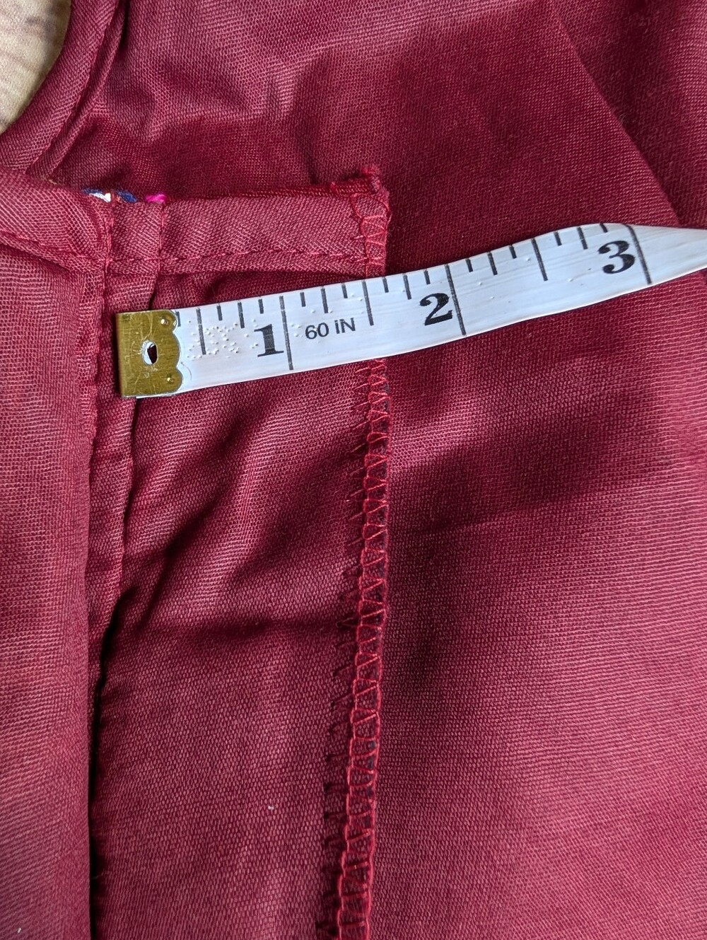 Embroidered Magenta Elephant Crop Top - Picture 9 of 14